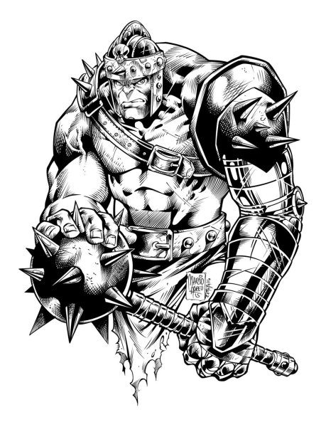 Эскизы Марвел Халк