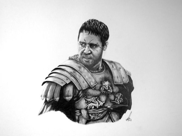 Рассел Кроу тату