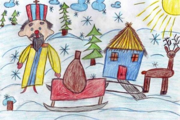 Рисунок ко Дню Святого Николая