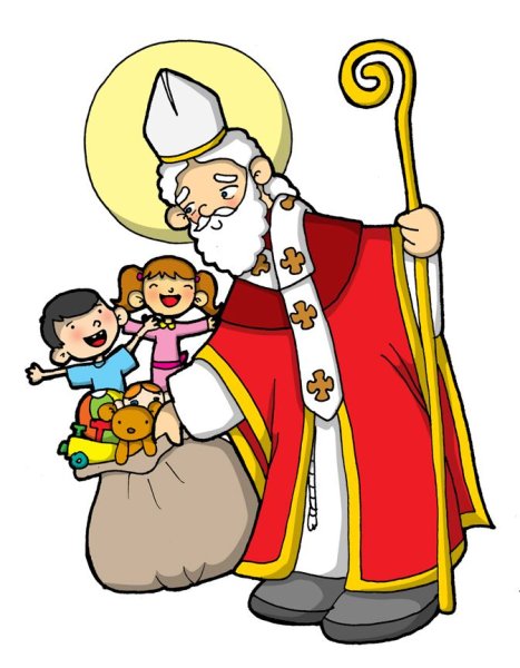 Святой Николай раскраска