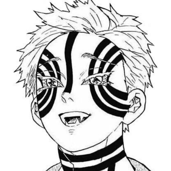 Аказа чёрно белый