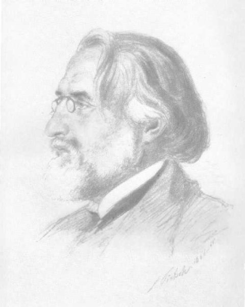 Иван Тургенев рисунок