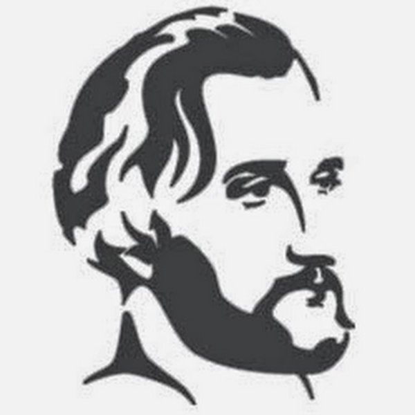 Силуэтный портрет Тургенев