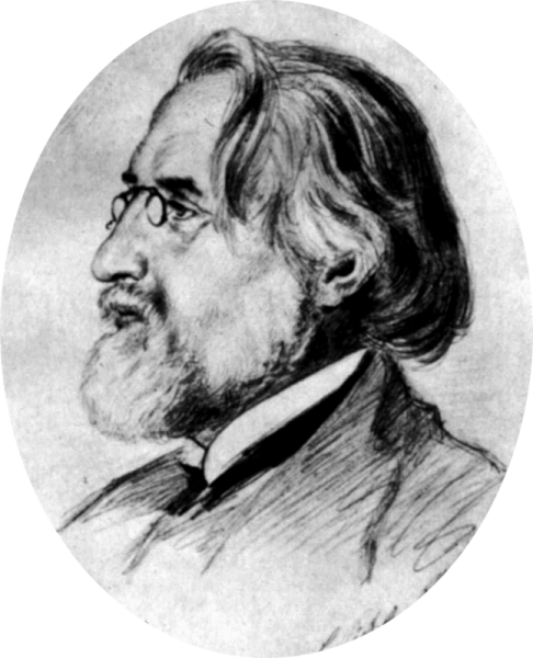 Тургенев портрет Виардо