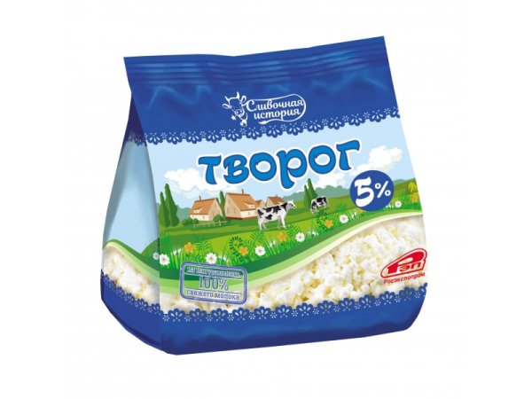 Творог нарисованный