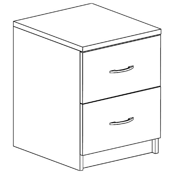 Тумба прикроватная УЛЬСБЕРГ 201.631.28