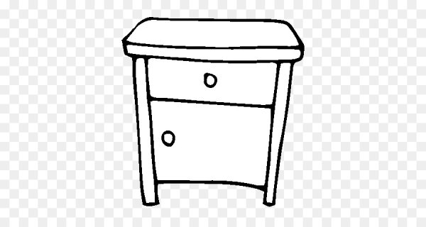 Тумбочка нарисованная