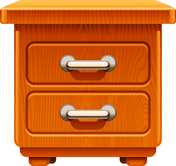 Тумбочка на прозрачном фоне