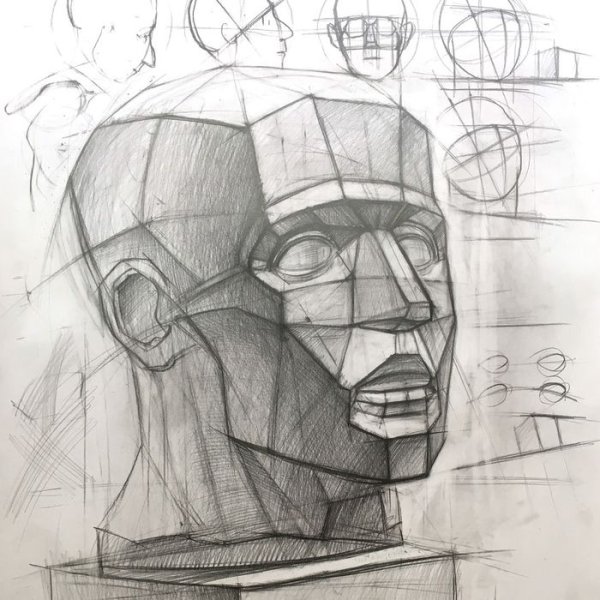 Альбрехт Дюрер обрубовка головы