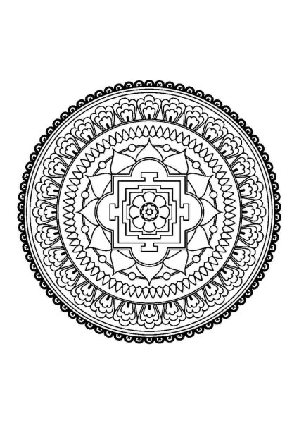 Аюрведа Мандала знак Янтра