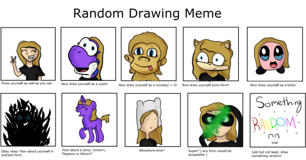 Draw yourself Мем