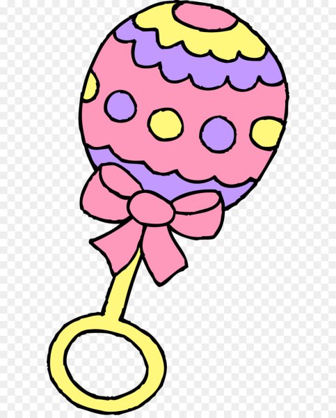 Погремушка розовая