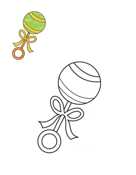 Рисование погремушка