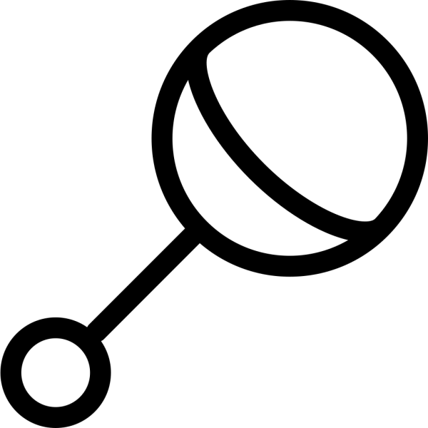 Погремушка раскраска для детей