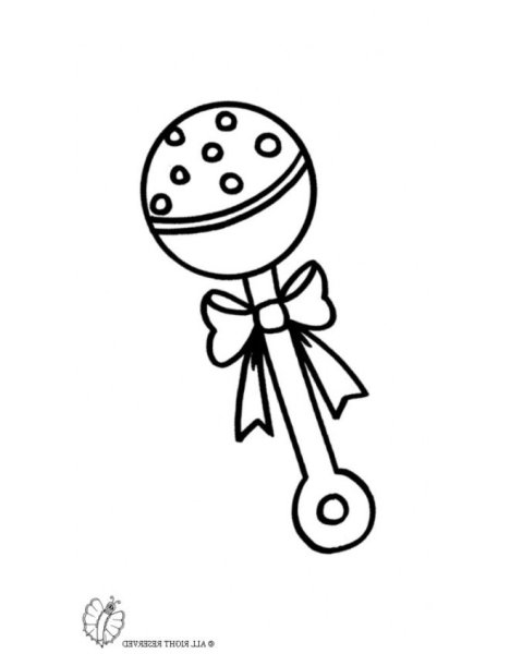 Погремушка мультяшная