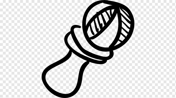 Погремушка силуэт