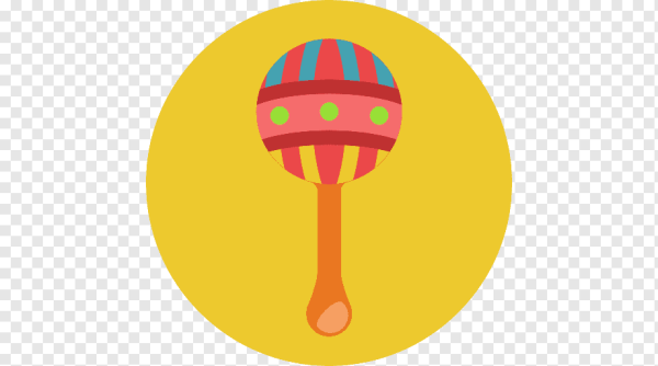 Значок погремушка