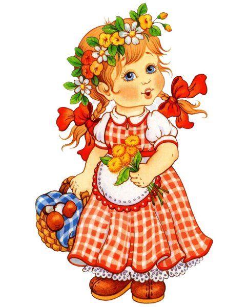 Сказочная девочка для детей