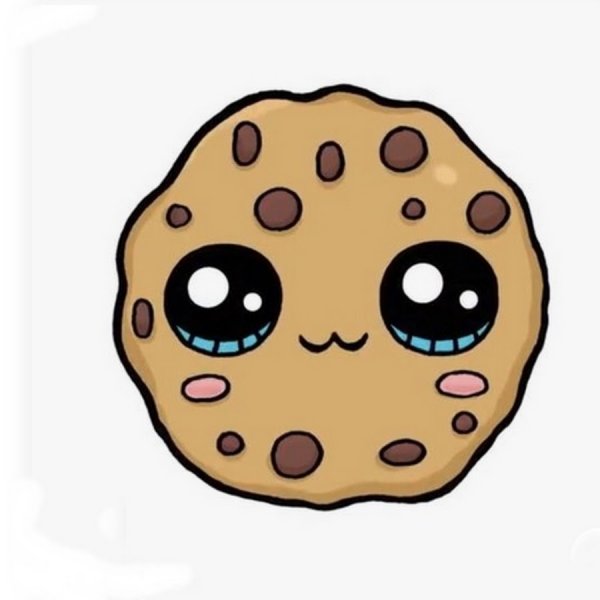 Печенька нарисованная