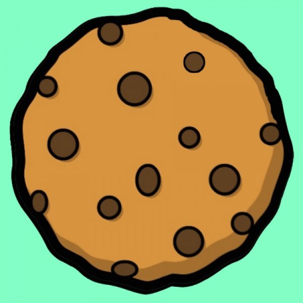 Нарисовать печенье