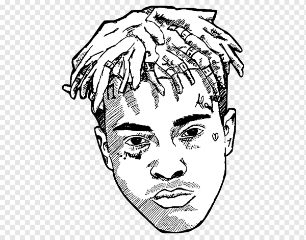 XXXTENTACION рисунок