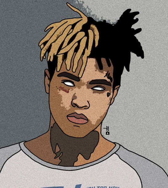 Портрет Xxtentacion