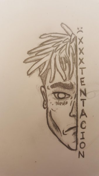 Xxtentacion нарисовон