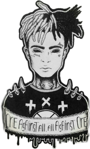 XXXTENTANCION рисунок