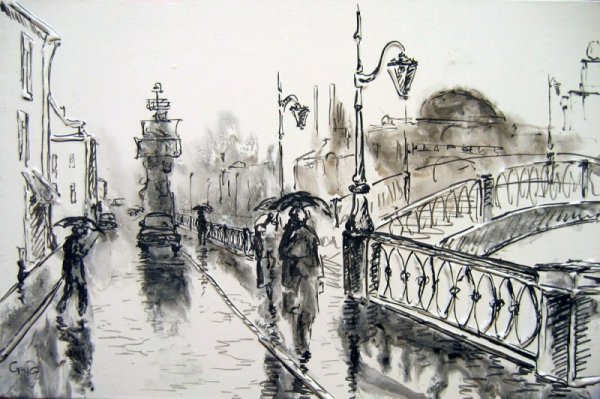 Мультяшный город