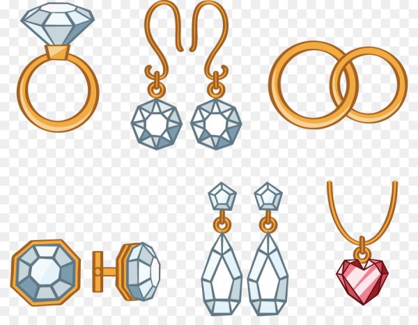 Ювелирные украшения векторные