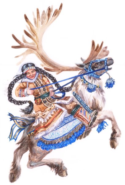 Костюм саамов Шаманка