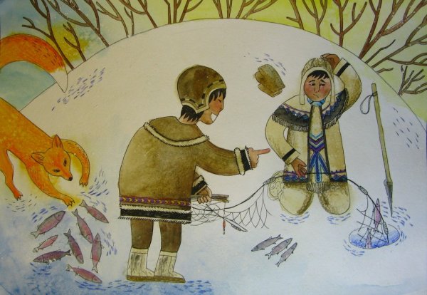 Эвенки картины