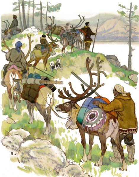 Салаткин Сергей Геннадьевич художник Эвенкийский