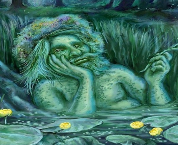 Кикимора Болотная и водяной