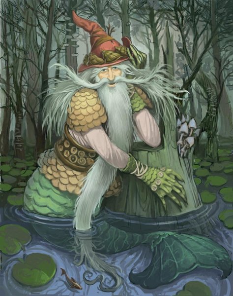 Водяной иллюстрации