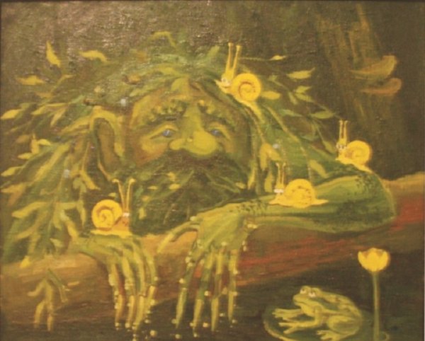 Дух славянской мифологии водяной