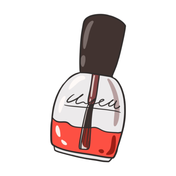 Лак для ногтей вектор