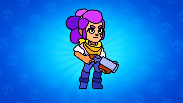 Шелли Brawl Stars арт