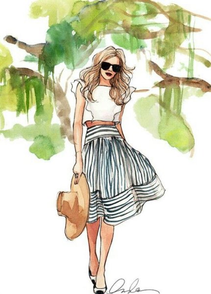 Inslee Haynes фэшн иллюстратор