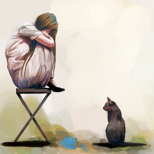 Обида иллюстрация