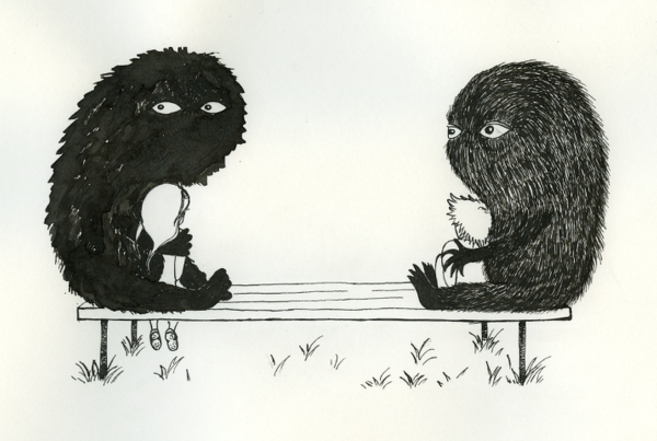 Обида иллюстрация