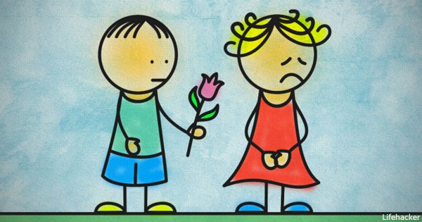 Рисунок на тему обида