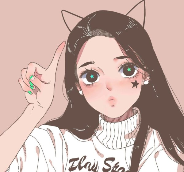 Арты в милом стиле