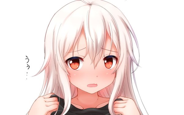 Смущенная аниме тянка