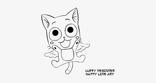 Хэппи Фейри Тейл карандашом