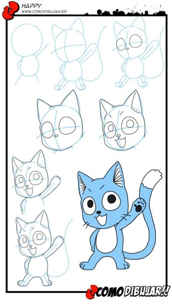 Рисунки маленькие Хэппи