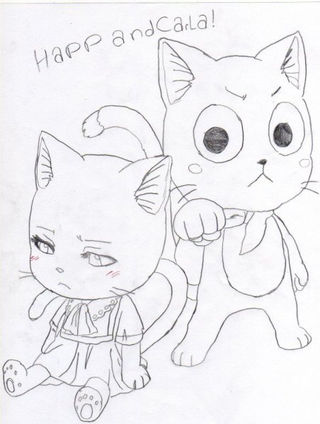 Хэппи картинки для срисовки