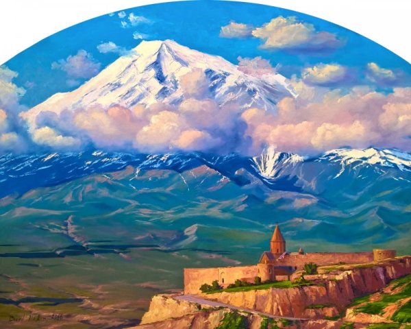 Хор Вирап Армения живопись