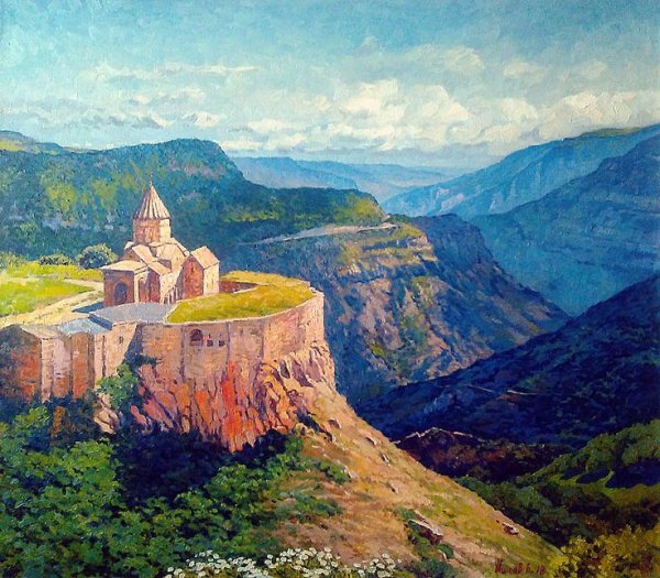 Монастырь Татев Армения живопись