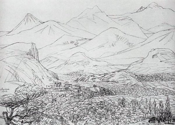 Мартирос Сергеевич Сарьян Наброски